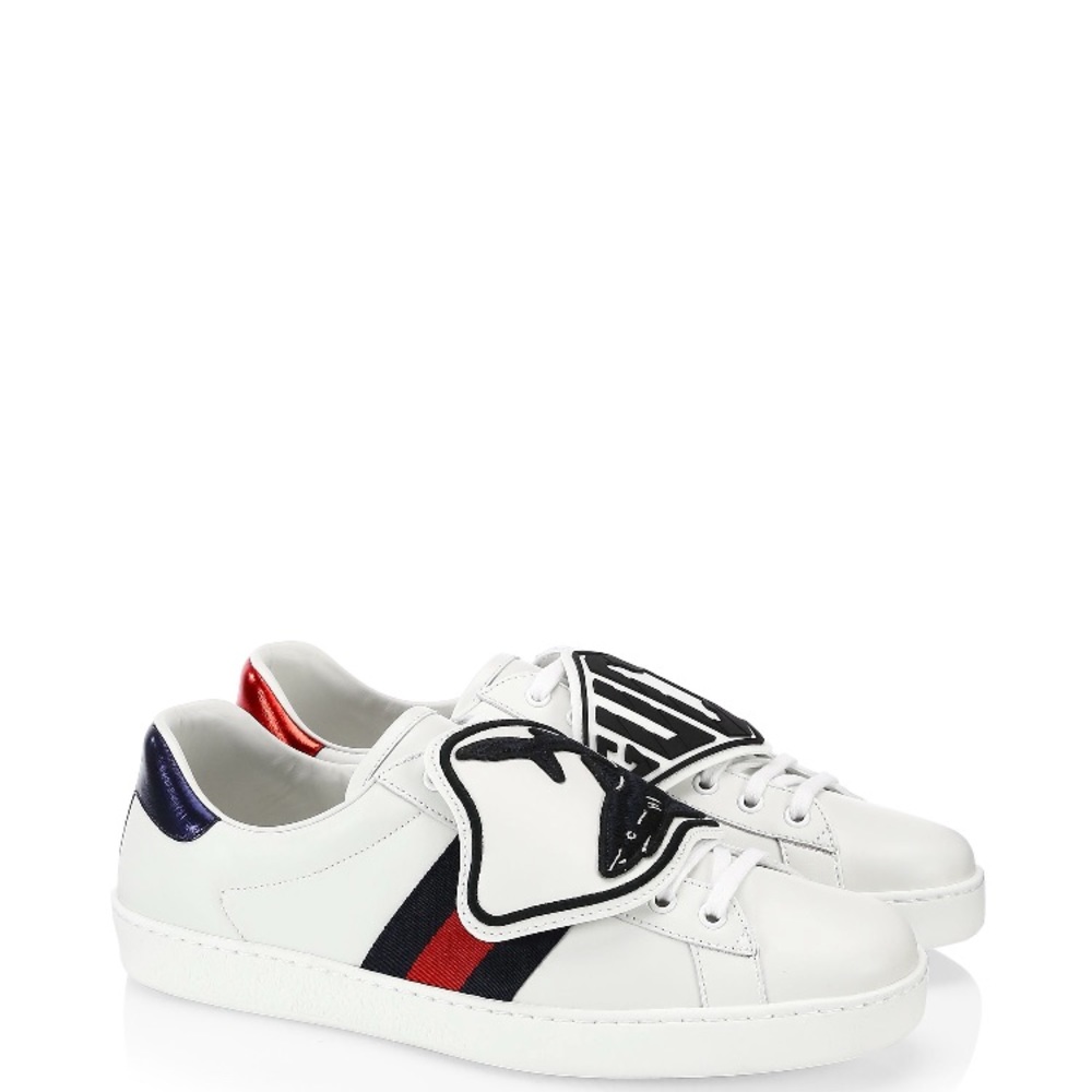 Ace Shark Patch Sneakers